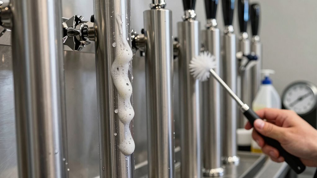 regular beer line maintenance schedule