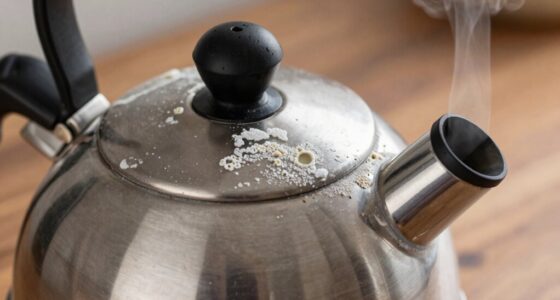 remove syrup kettle scale