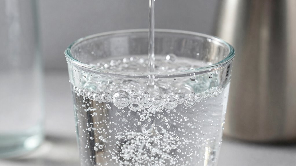 rinse enhances sparkling drinks