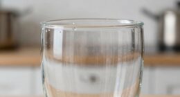 rinse glass thoroughly afterward