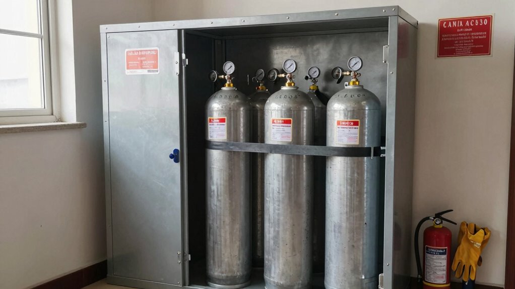safe co2 tank storage practices