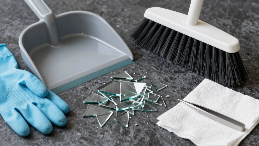 safe glass cleanup essentials