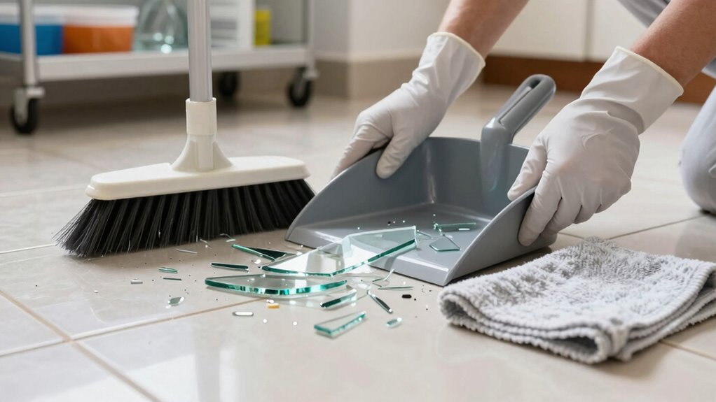 safe glass disposal methods
