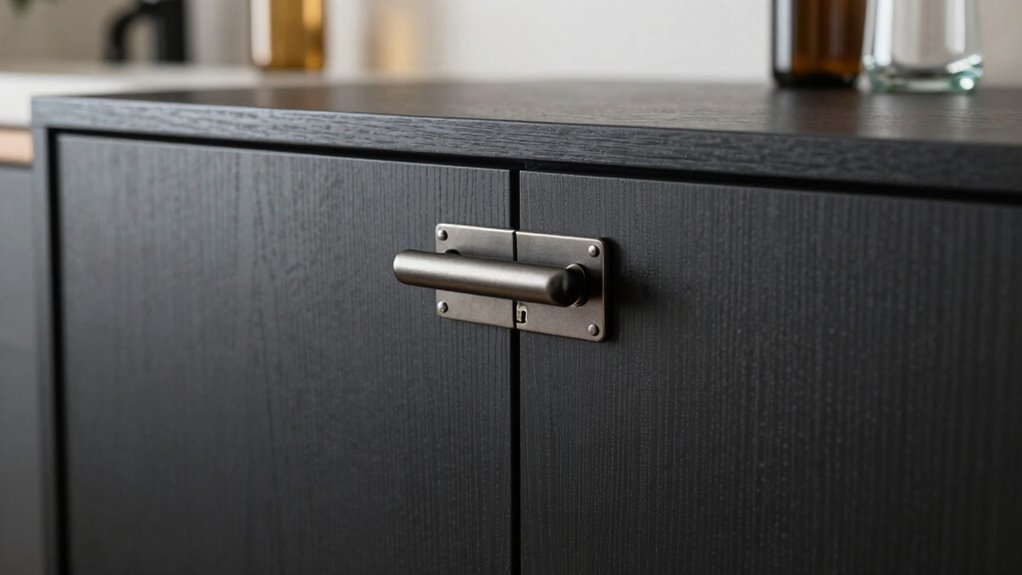 secure accessible cabinet locking