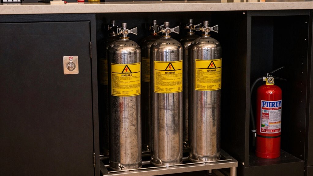 secure labelled gas storage