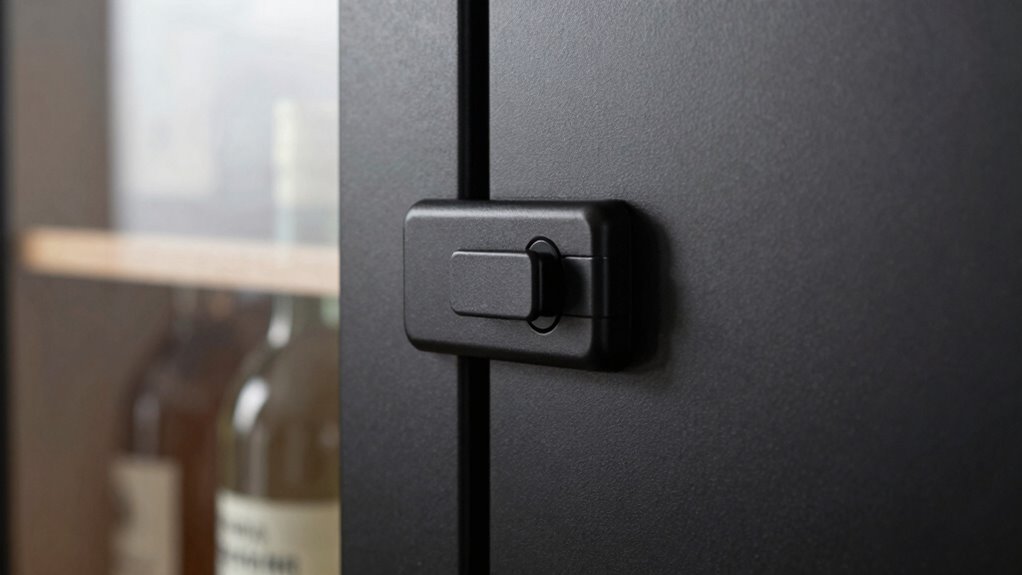 secure locks deter adult access
