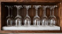 securely store delicate glasses