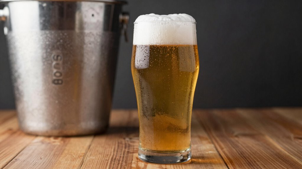 serve beer at optimal temperature