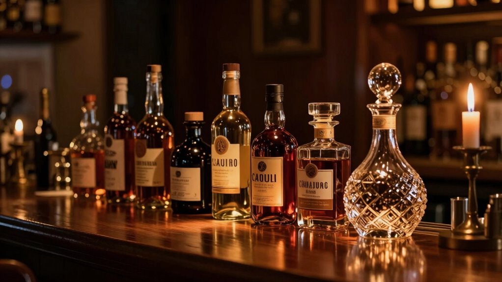 showcase decor with lighting