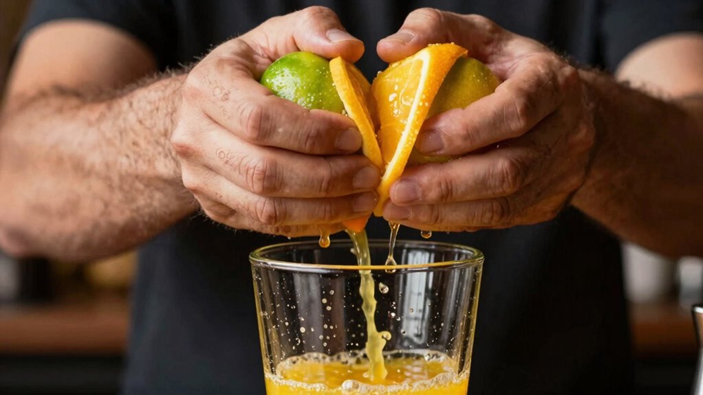 simple citrus oil extraction
