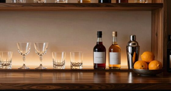 simple minimal bar display