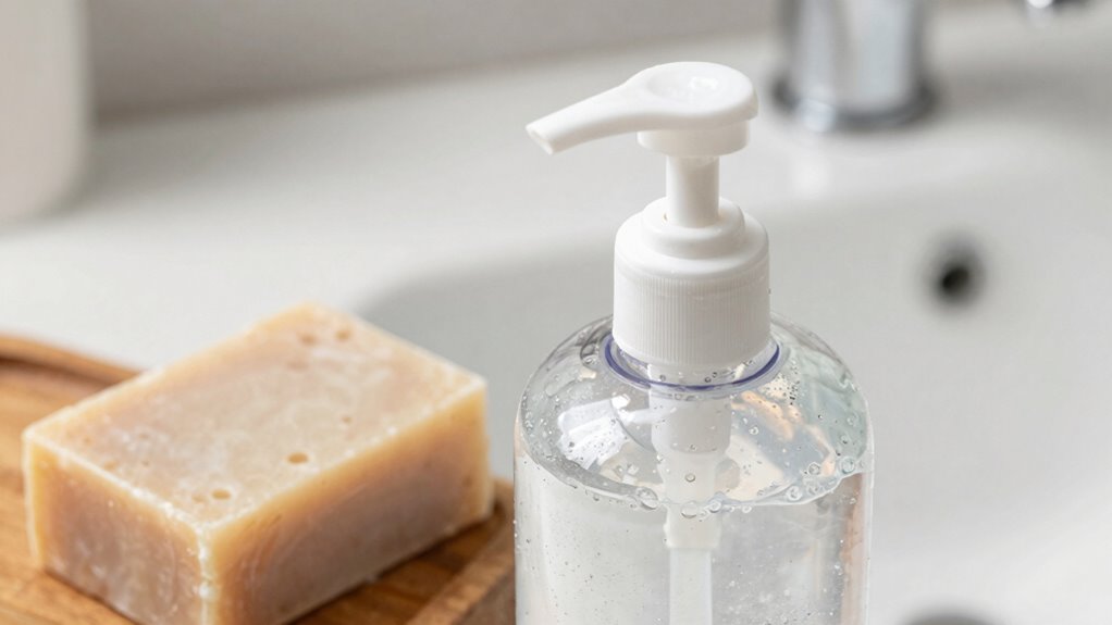soap removes dirt effectively
