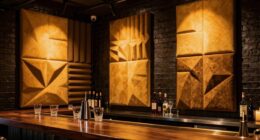 sound absorption for bars