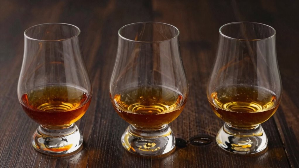 spirit specific glassware selection