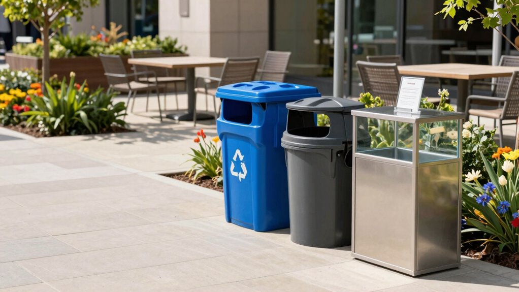 strategic accessible waste placement