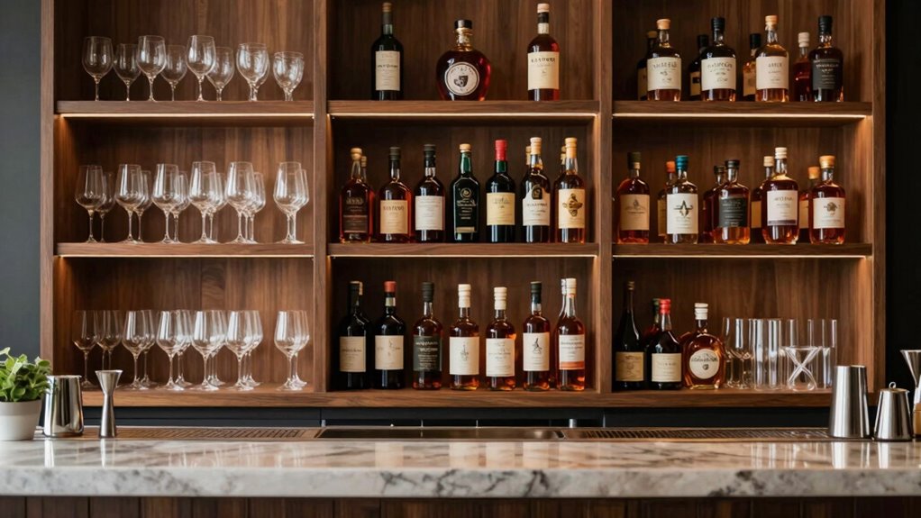 stylish uncluttered display harmony