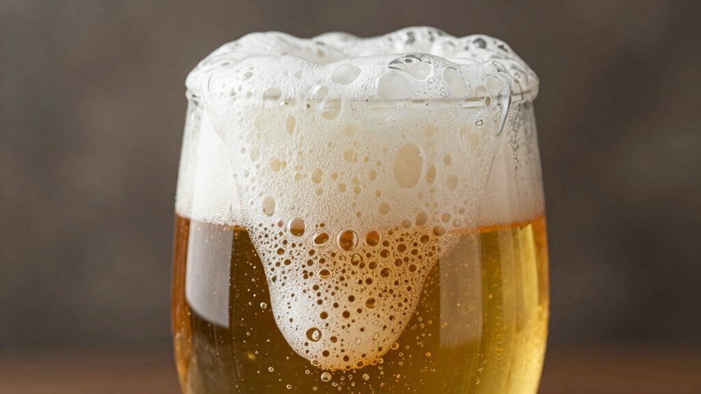 temperature impacts beer foam