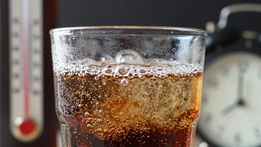 temperature storage flatness increase