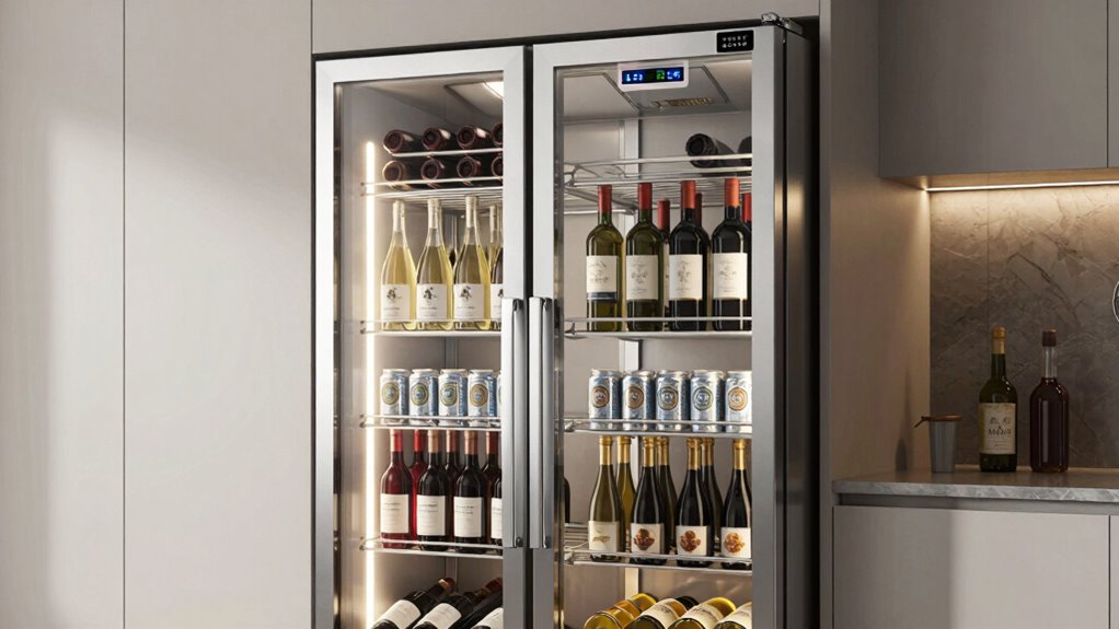 temperature zones and capacity