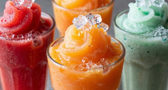 thick non watery frozen drinks