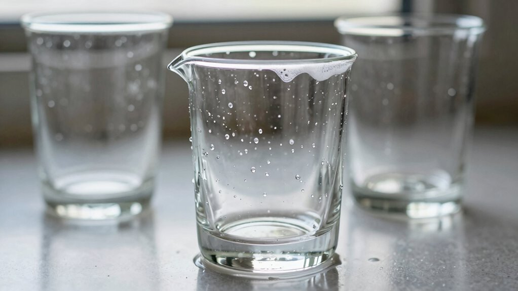 thorough rinsing prevents soap residue