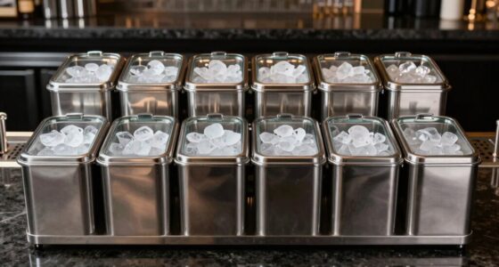 top 14 bar ice bins