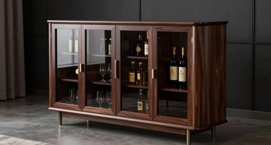 top bar cabinet options