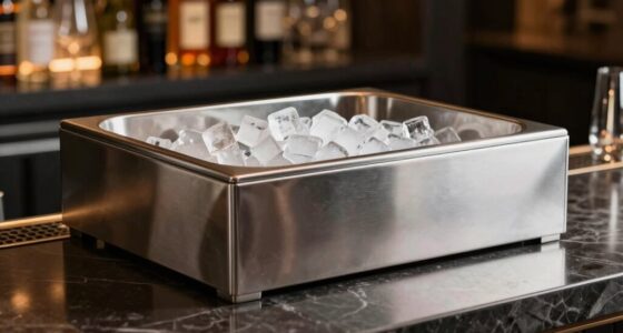 top bar ice bin units