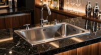 top bar sink kit options