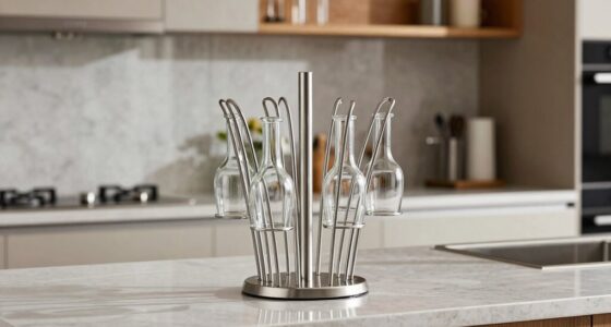 top bottle drying racks