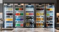 top built in beverage coolers