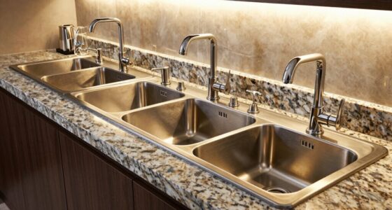 top commercial prep sinks