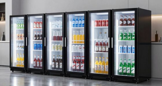top compact freezer combos