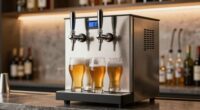 top dual tap beer dispensers