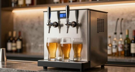top dual tap beer dispensers