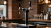 top dual tap beer towers