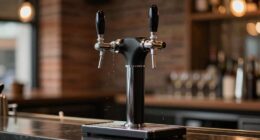 top dual tap beer towers