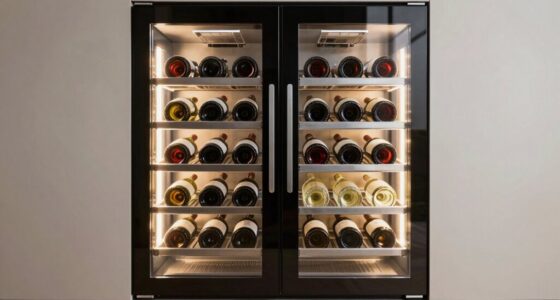 top dual zone wine coolers