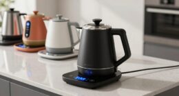 top electric kettle controls
