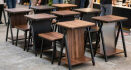 top foldable bar tables