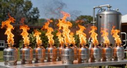 top high output propane burners