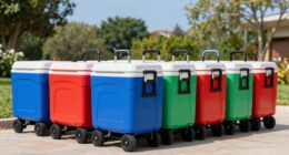 top insulated cooler carts