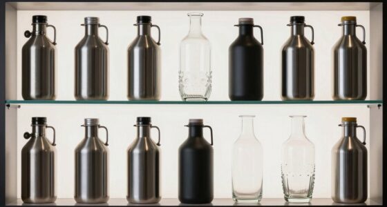 top insulated glass growlers