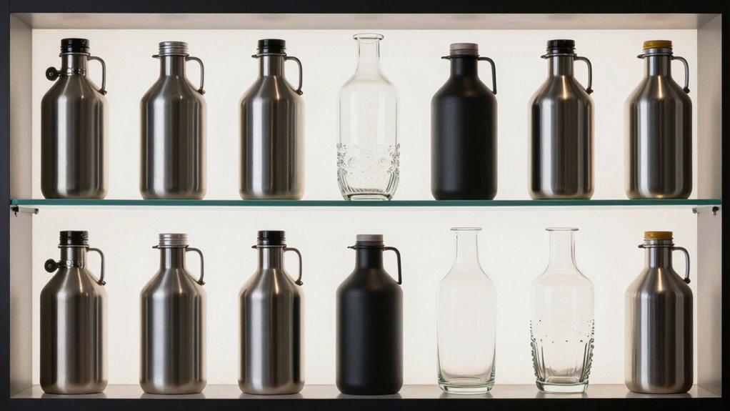 top insulated glass growlers