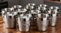 top insulated stainless buckets