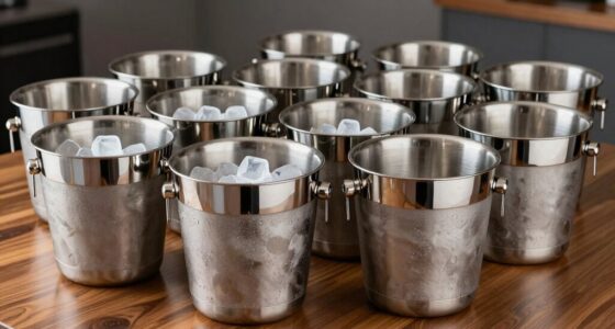 top insulated stainless buckets