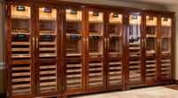 top large humidor cabinets
