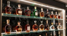 top liquor display cases
