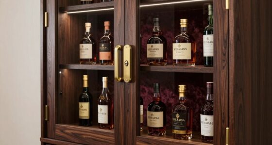 top lockable liquor cabinets