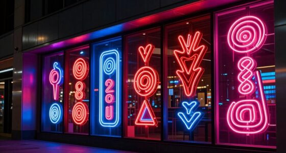 top neon sign trends